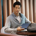 UNIQ bag Cyprus laptop Sleeve 14" blue/steel blue Water-resistant Neoprene