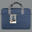 UNIQ bag Stockholm laptop 16" blue/abyss blue