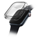 UNIQ Garde Apple Watch Series 7/8/9 45mm case. grey/smoked grey
