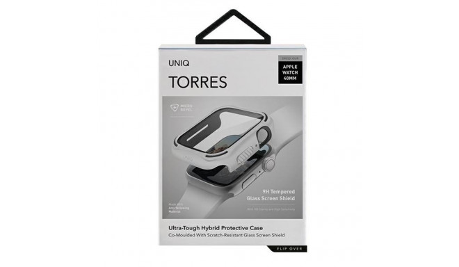 UNIQ Torres Case Apple Watch Series 4/5/6/SE/SE3 40mm. dove white