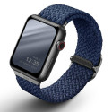 UNIQ Aspen Apple Watch strap 40/38/41mm Series 1/2/3/4/5/6/7/8/9/SE/SE2 Braided blue/oxford blue