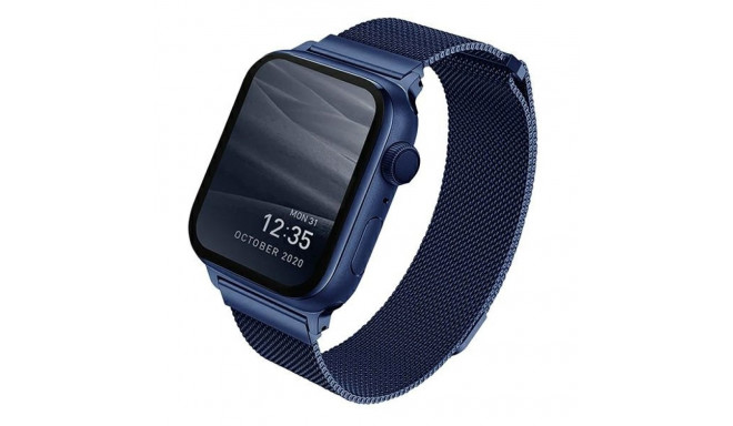 Uniq Dante rihm Apple Watch Series 1/2/3/4/5/6/7/8/SE/SE2 38/40/41mm roostevaba teras meresinine