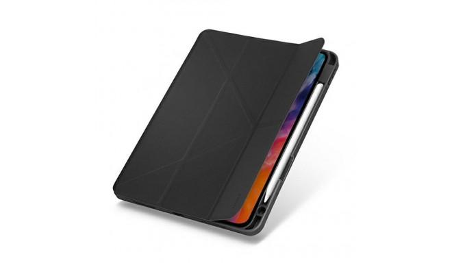 UNIQ Transforma Rigor ümbris iPad Air 10.9 (2020) söehall antimikroobne