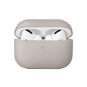 UNIQ Lino AirPods Pro Silicone case beige/beige ivory