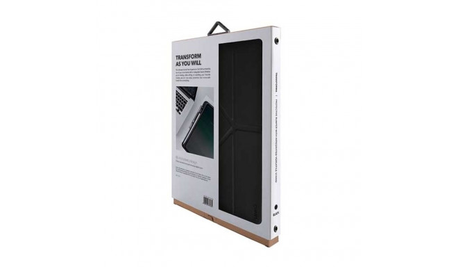 UNIQ Transforma Rigor ümbris iPad 10.2" (2019) eebenimust