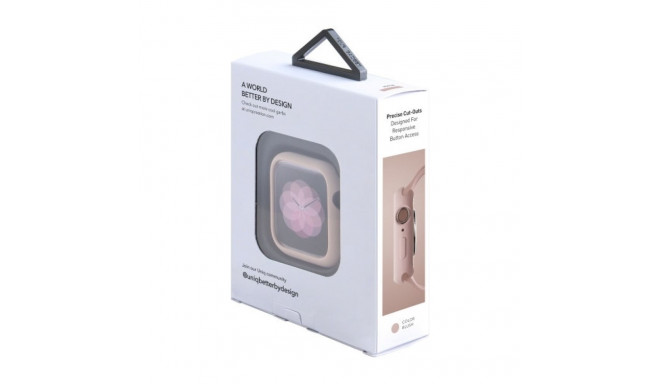 UNIQ case for Lino Apple Watch Series 4/5/6/SE 44mm. pink/blush pink