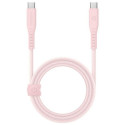 ENERGEA Flow USB-C - USB-C cable 1.5m pink/pink 240W 5A PD Fast Charge