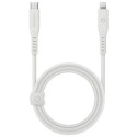 ENERGEA Flow USB-C - Lightning C94 MFI cable 1.5m white/white 60W 3A PD Fast Charge