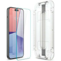 Spigen Glas.TR iPhone 15 Pro 6.1" "EZ FIT" 2 pcs. clear tempered glass AGL06892