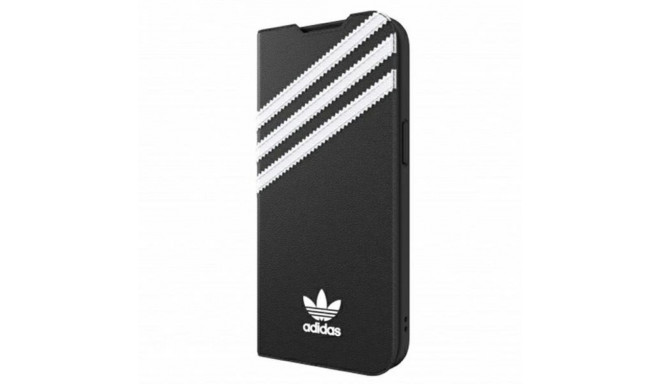 Adidas OR Booklet Case PU iPhone 13 Pro/ 13 6.1" black white 47112