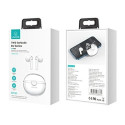 USAMS Bluetooth 5.1 TWS BU series wireless headphones white/white BHUBU01