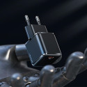 USAMS Lad. network. 1xUSB-C T45 mini 30W (head only) PD3.0 Fast Charging black/black CC148TC01 (US-C