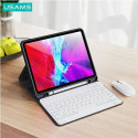 USAMS Winro case with keyboard iPad Air 10.9" green case-white keyboard/green cover-white keyboard I