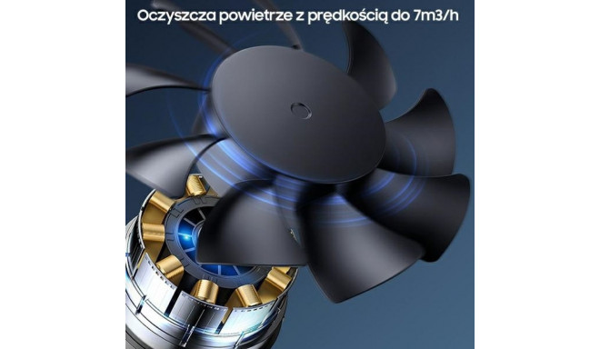 USAMS kaasaskantav õhkuionisaator must ZB181JHQ01 (US-ZB181) anioon PM2.5 ionisaator