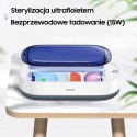 USAMS UV-C sterilizer charging. induction 15W white/white ZB151XDH01 (US-ZB151)