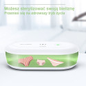 USAMS UV sterilizer with charger induction 10W white/white ZB138XDJ01 (US-ZB138)