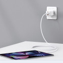 USAMS Lad. network. 2xUSB-C+1xUSB 65W (head only) GaN PD3.0 +QC3.0 Fast Charging purple/gradient pur