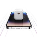 USAMS Lad. network. 1xUSB-C PD30W 3A (head only) PD3.0 Fast Charging black/black X-ron Series CC186T