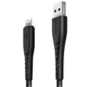 ENERGEA Nyloflex USB - Lightning Charge and Sync C89 MFI cable 1.5m black/black