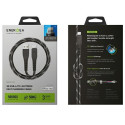 ENERGEA Nyloflex USB - Lightning Charge and Sync C89 MFI cable 1.5m black/black