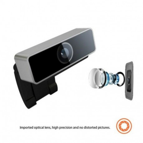 Coolcam USB Webcam, FullHD1080P Black Web Camera