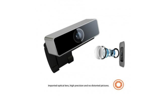 Coolcam USB Webcam, FullHD 1080P Black Web Camera