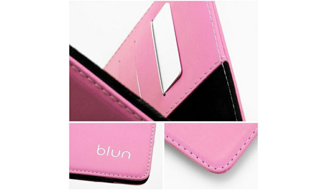 Blun universal case for tablet 12.4" UNT pink/pink