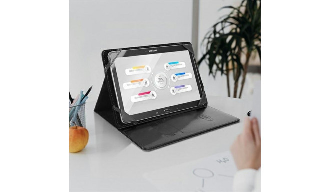 Blun universal case for tablet 12.4" UNT black/black