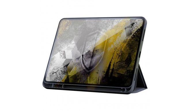 3MK Soft tahvelarvuti ümbris Sam Tab S9+ kuni 15" must/must