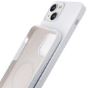 3MK Hardy Case iPhone 14 Plus / 15 Plus 6.7" white/white MagSafe