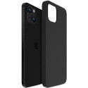 3MK Silicone Case iPhone 14 Plus / 15 Plus 6.7" black/black