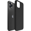 3MK Silicone Case iPhone 12 Pro Max 6.7" black/black