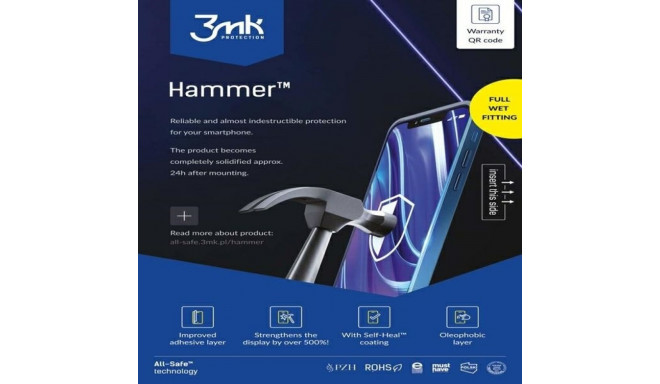 3MK All-In-One Hammer Phone wet assembly Sold in packs of 5, price is for 1 piece