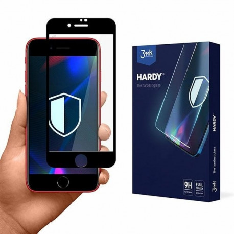 3MK Hardy iPhone 7/8/SE 2020/2022 Chemically Hardened Glass Black