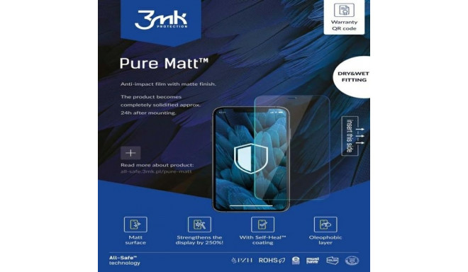 3MK All-In-One Pure Matt Phone dry/wet assembly 5 pcs.