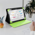 Blun universal case for 7" UNT tablet, lime/lime