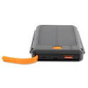 4smarts Solar Powerbank TitanPack Flex 10000mAh black/orange 456301