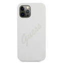 Guess GUHCP12LLSVSCR iPhone 12 Pro Max 6.7" cream/cream hardcase Script Vintage