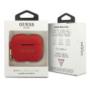 Guess GUACAPSILGLRE AirPods Pro cover red/red Silicone Glitter