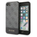 Guess GUHCI8G4GLGR iPhone 7/8/SE 2020 /SE 2022 grey/gray hardcase 4G Stripe Collection
