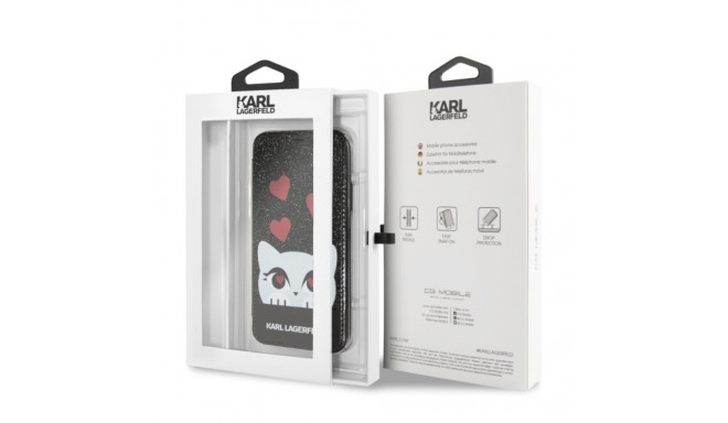 Karl Lagerfeld KLFLBKPXVDCBK iPhone X must book Valentine