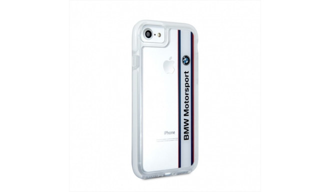 Hardcase BMW BMHCP7SPVWH iPhone 7 läbipaistev valge põrutuskindel
