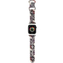 Hello Kitty HKAWMSDGPTE Apple Watch Strap 38/40/41mm beige/beige strap Silicone Tags Graffiti