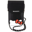 Hello Kitty Handbag HKOWBPSCKEK black/black Leather Hiding Kitty Cord