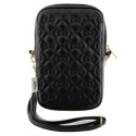 Hello Kitty Handbag HKPBPEKHBPK black/black Quilted Bows Strap