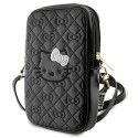 Hello Kitty Handbag HKPBPEKHBPK black/black Quilted Bows Strap