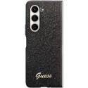 Guess GUHCZFD5HGGSHK F946 Z Fold5 black/black hardcase Glitter Script