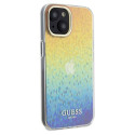 Guess GUHCP14SHDECMI iPhone 14 / 15 / 13 6.1" multicolor hardcase IML Faceted Mirror Disco Iridescen
