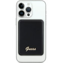 Guess Induction Powerbank 15W GUPBM5ALGSGK 5000mAh black/black MagSafe Metal Script Logo