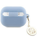 Guess GUAP23DSLGHDB AirPods Pro 2 (2022/2023) cover blue/blue 3D Rubber 4G Diamond Charm